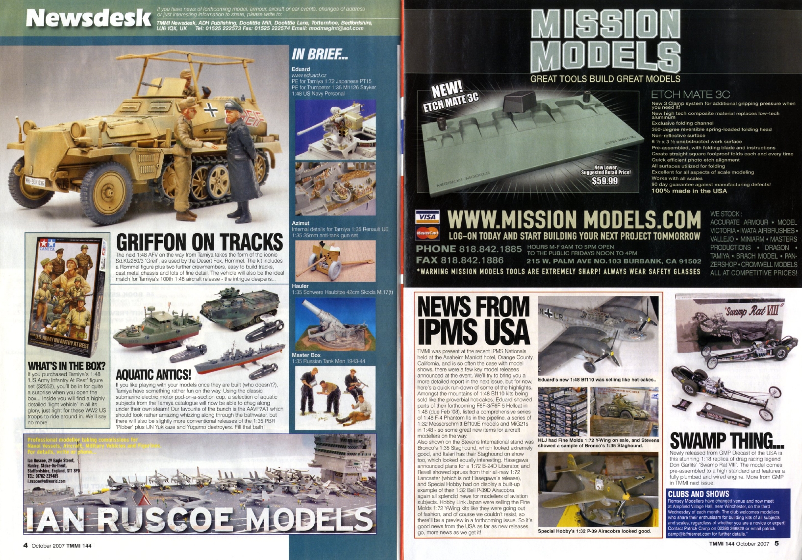 Tamiya Model Magazine 144 (2007-10)
